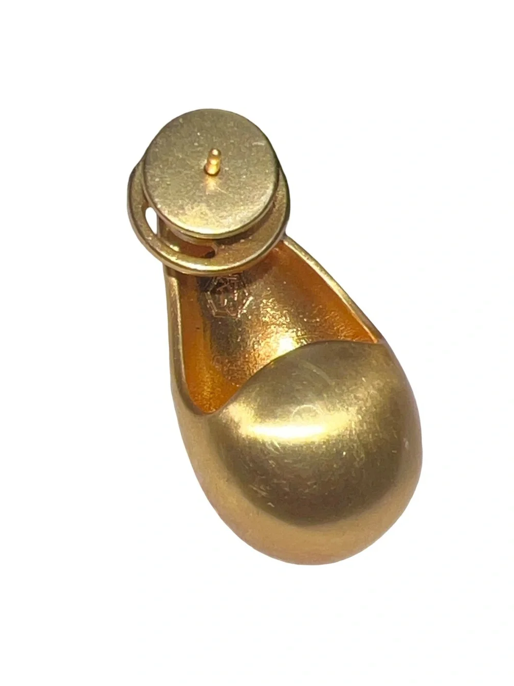 Julie Vos wave Gold Tone Pierced earrings - Picture 3 of 4